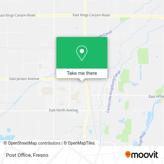 Post Office map