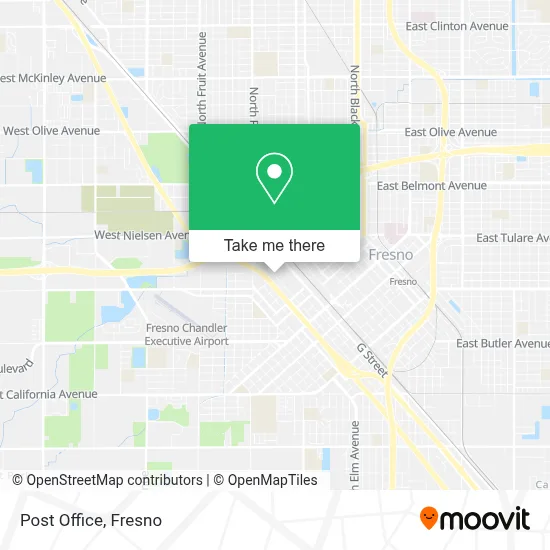 Post Office map
