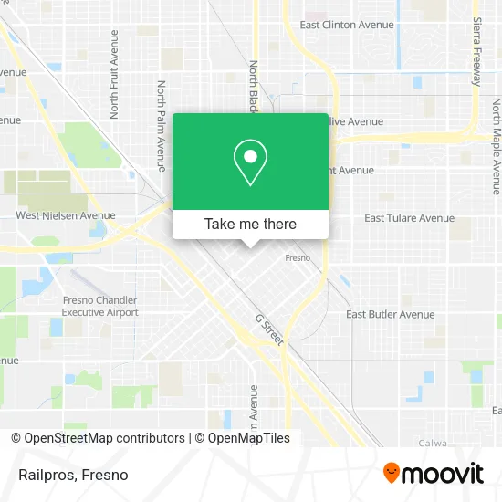 Railpros map