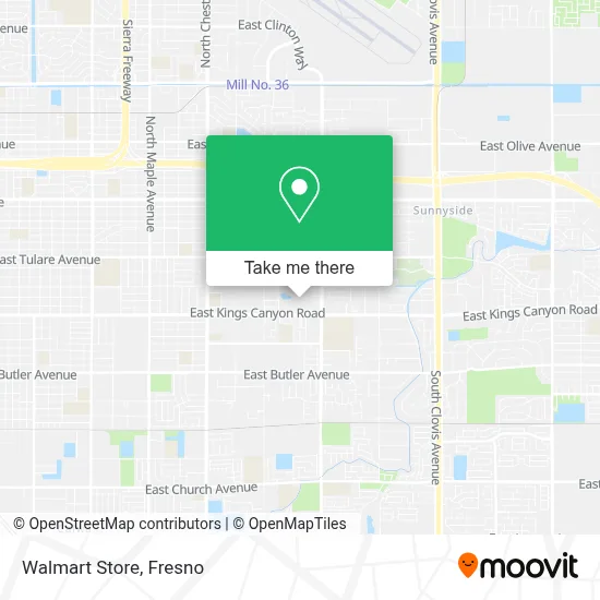 Walmart Store map