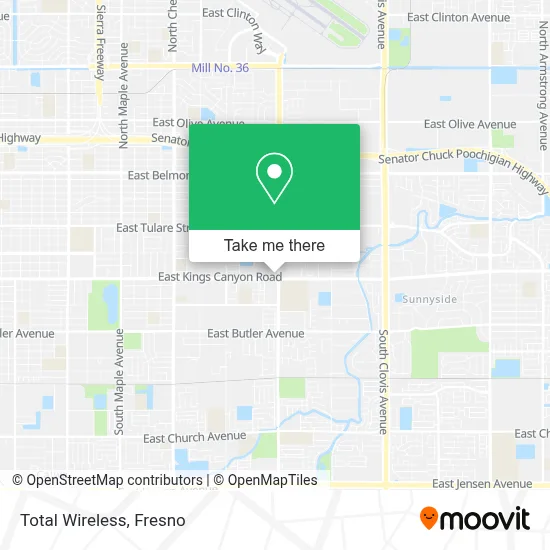 Total Wireless map