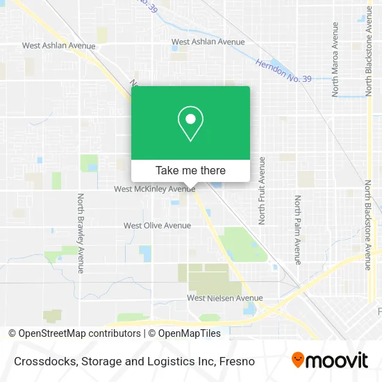 Mapa de Crossdocks, Storage and Logistics Inc