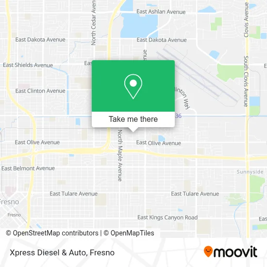 Xpress Diesel & Auto map