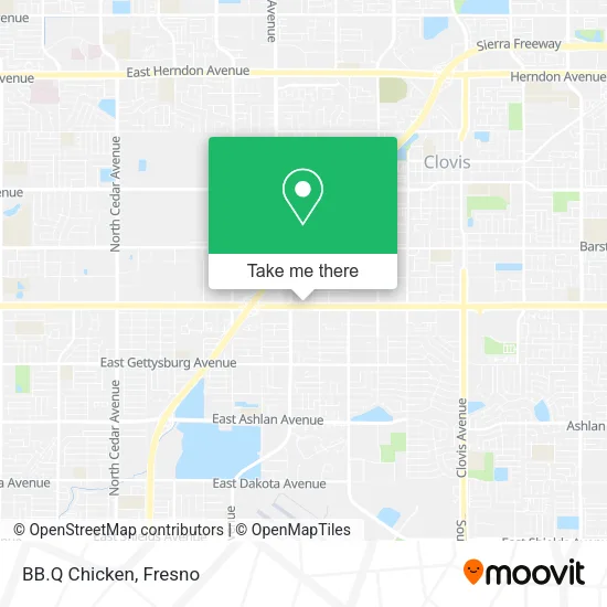 BB.Q Chicken map