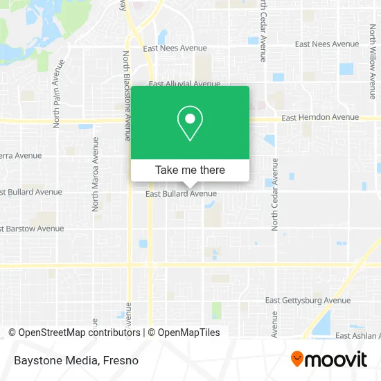 Baystone Media map