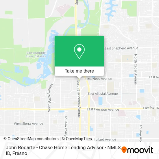 John Rodarte - Chase Home Lending Advisor - NMLS ID map