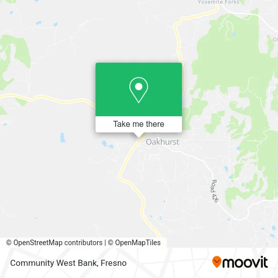 Mapa de Community West Bank