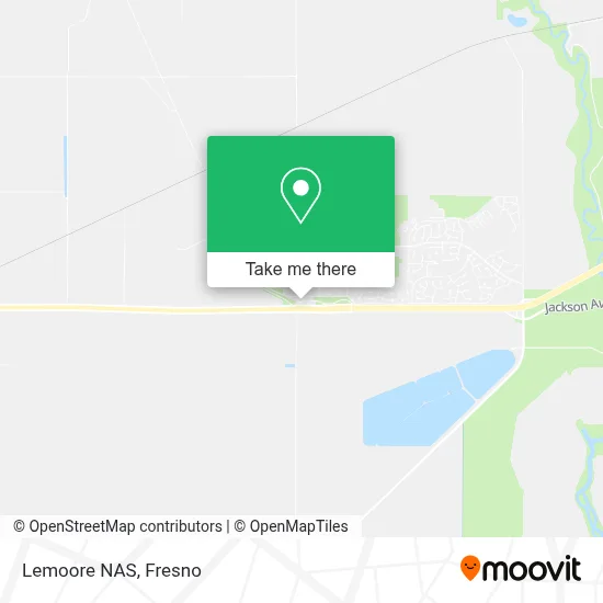 Lemoore NAS map