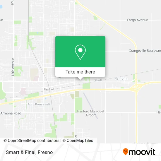 Mapa de Smart & Final