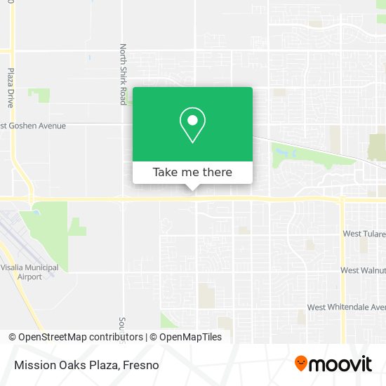 Mission Oaks Plaza map