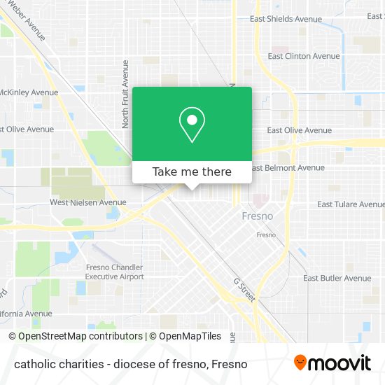 catholic charities - diocese of fresno map