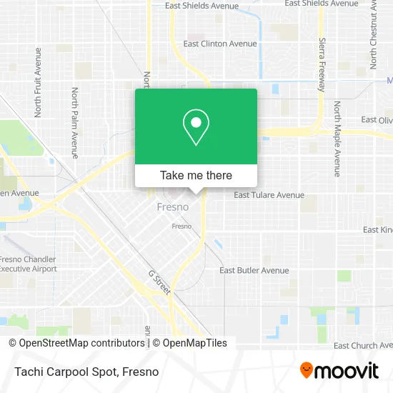 Mapa de Tachi Carpool Spot