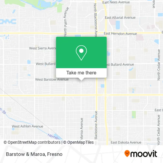 Barstow & Maroa map