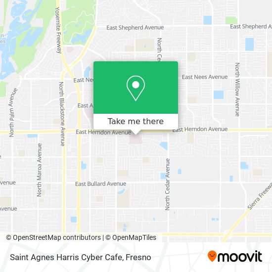 Saint Agnes Harris Cyber Cafe map