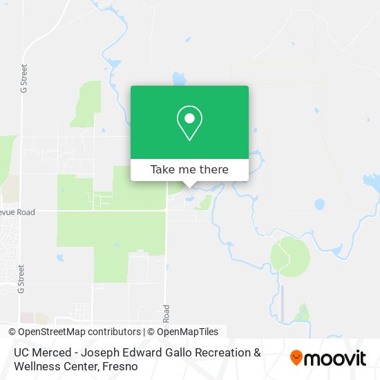 UC Merced - Joseph Edward Gallo Recreation & Wellness Center map