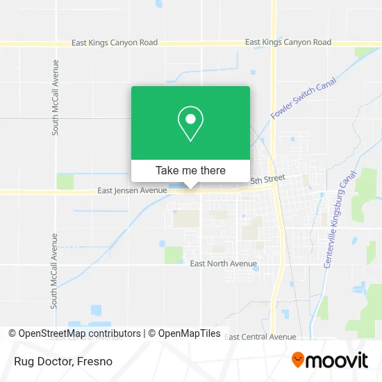 Rug Doctor map