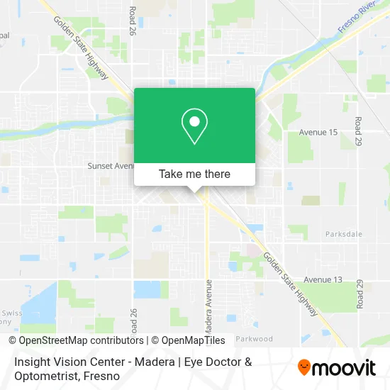 Insight Vision Center - Madera | Eye Doctor & Optometrist map