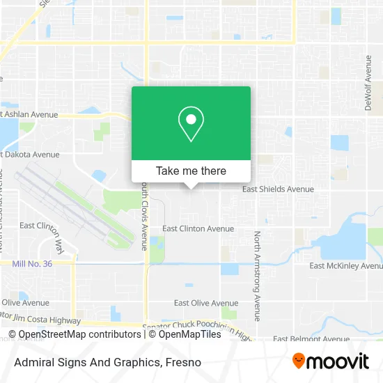 Admiral Signs And Graphics map