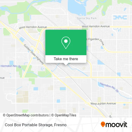 Cool Box Portable Storage map