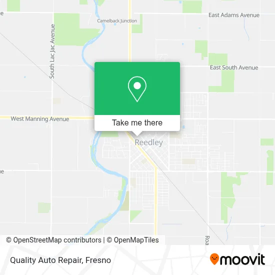 Quality Auto Repair map