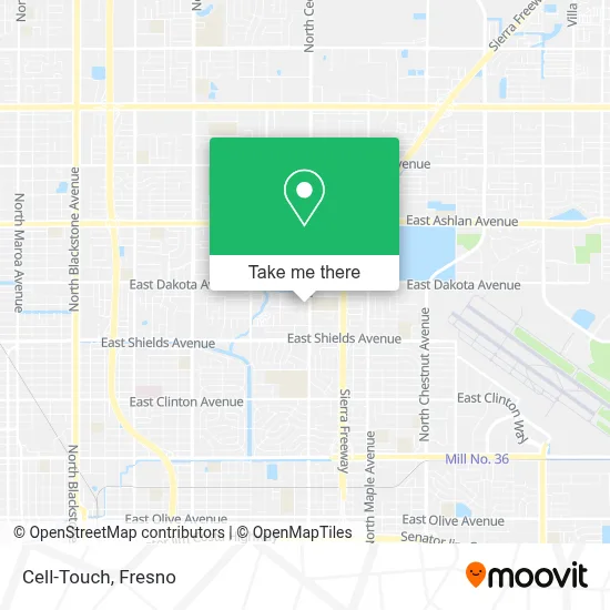 Cell-Touch map