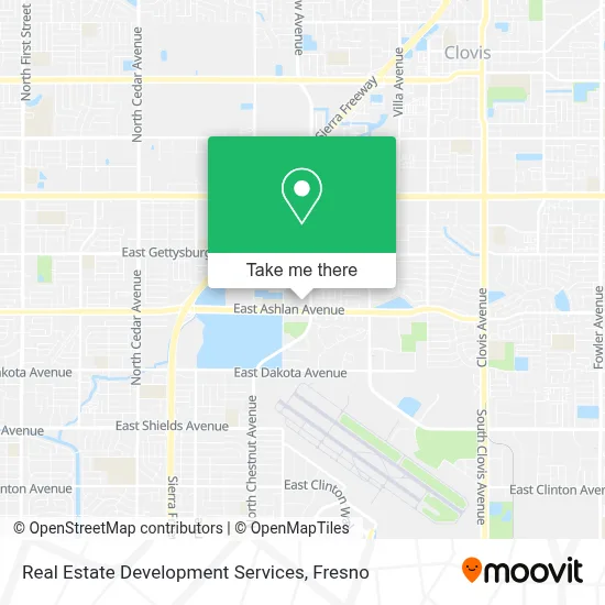 Real Estate Development Services map