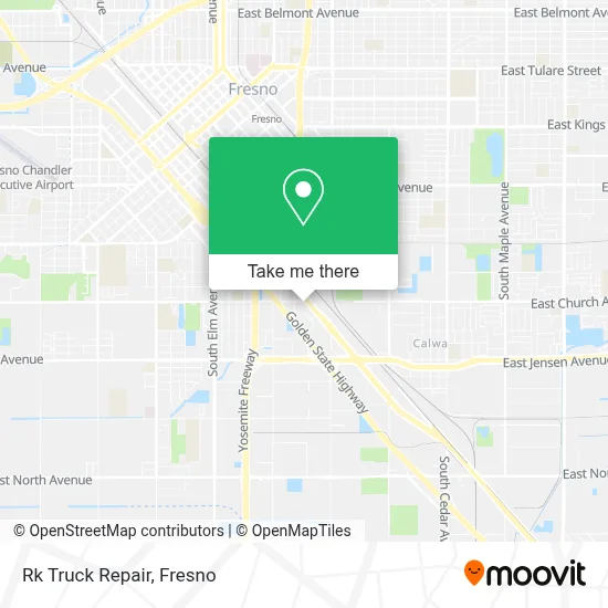 Rk Truck Repair map