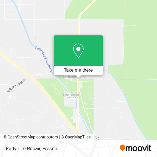 Rudy Tire Repair map