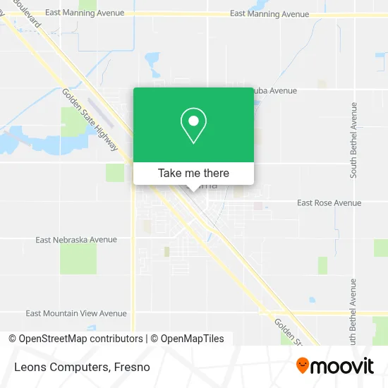 Leons Computers map