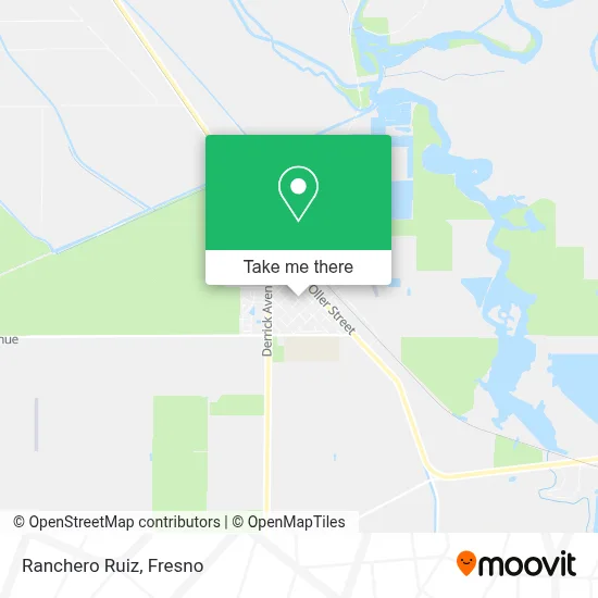 Ranchero Ruiz map
