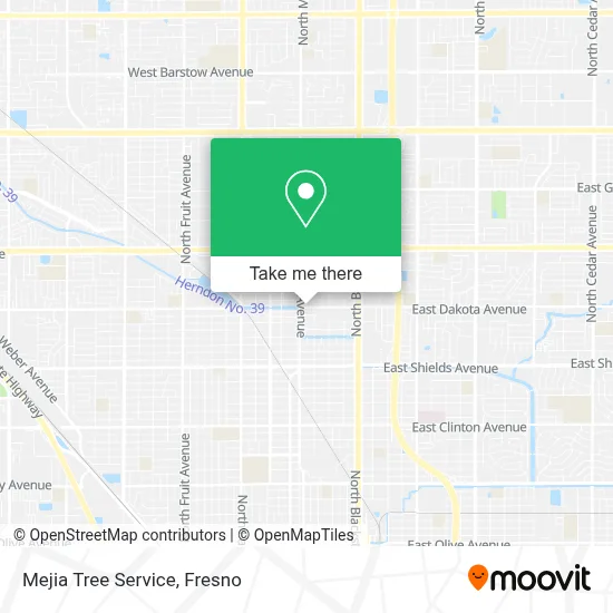 Mejia Tree Service map