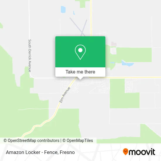 Amazon Locker - Fence map