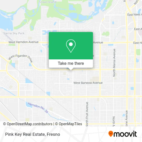 Pink Key Real Estate map
