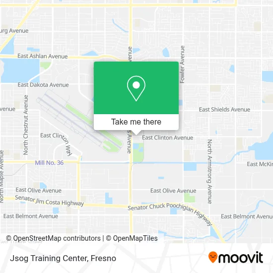 Jsog Training Center map