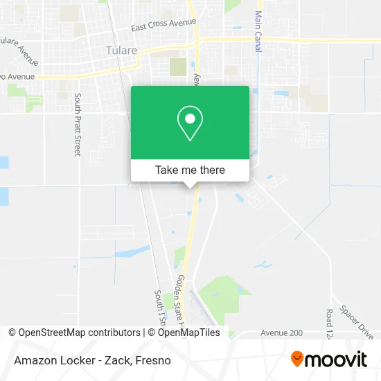Amazon Locker - Zack map