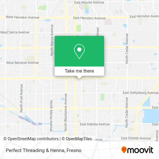 Perfect Threading & Henna map