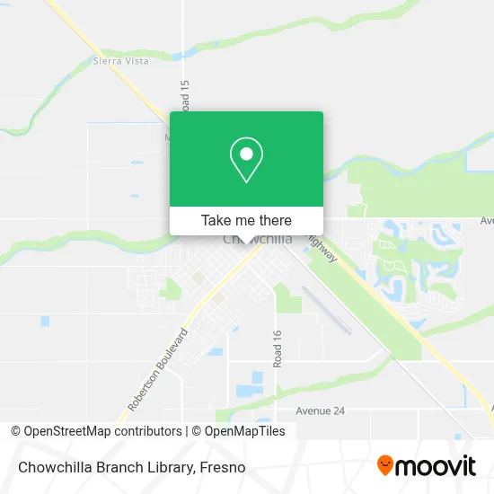 Chowchilla Branch Library map