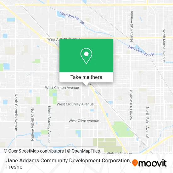 Jane Addams Community Development Corporation map