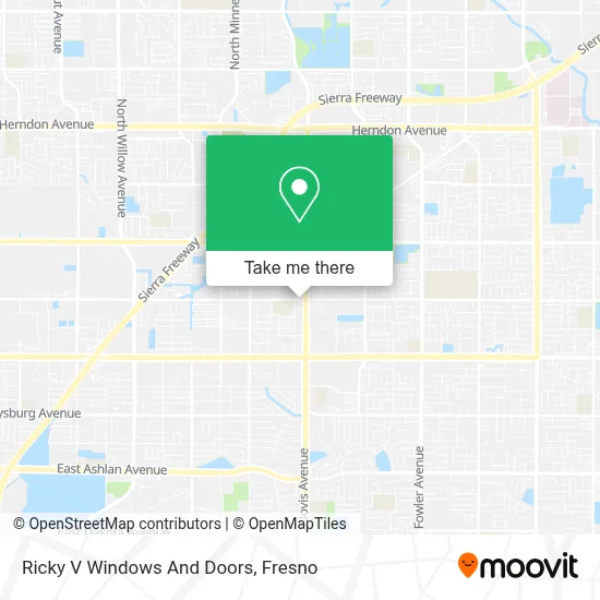 Ricky V Windows And Doors map