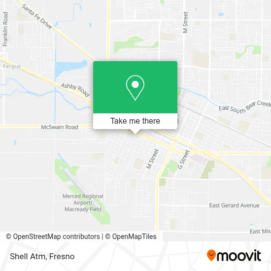 Shell Atm map