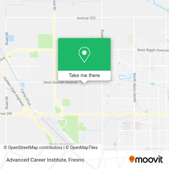 Advanced Career Institute map