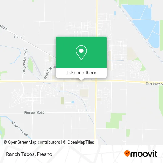 Ranch Tacos map