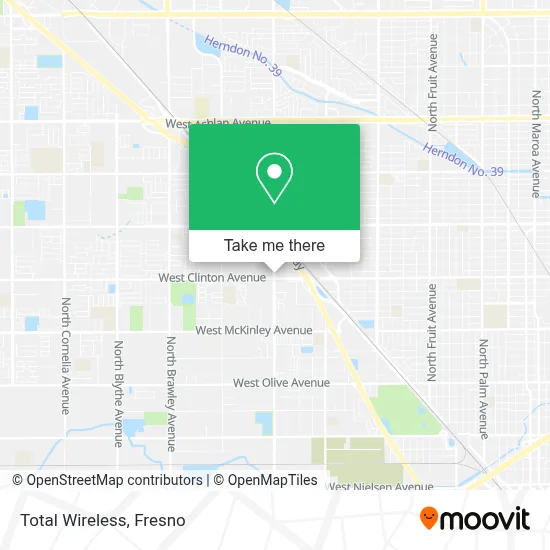 Total Wireless map