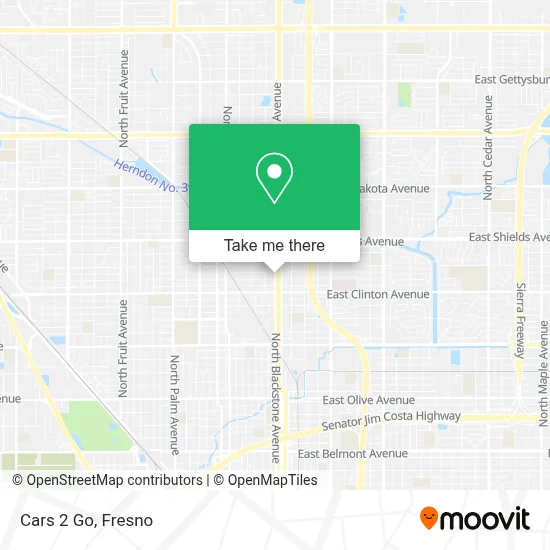 Cars 2 Go map