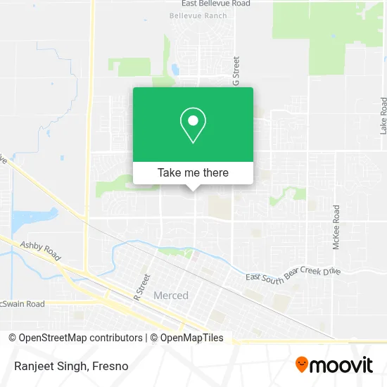 Ranjeet Singh map