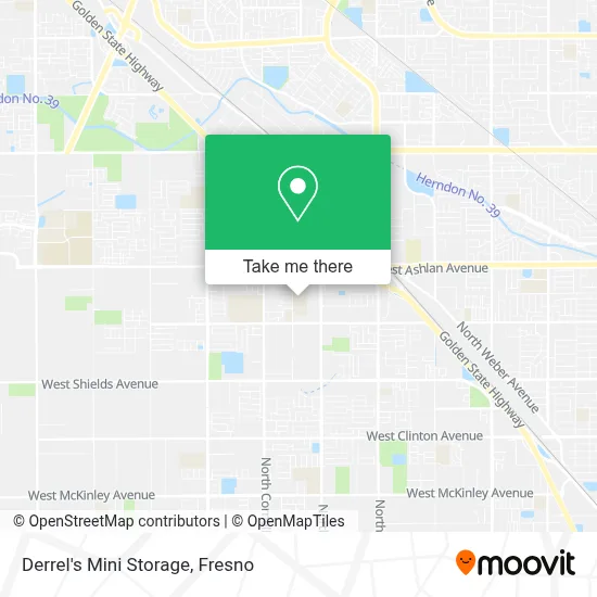 Derrel's Mini Storage map