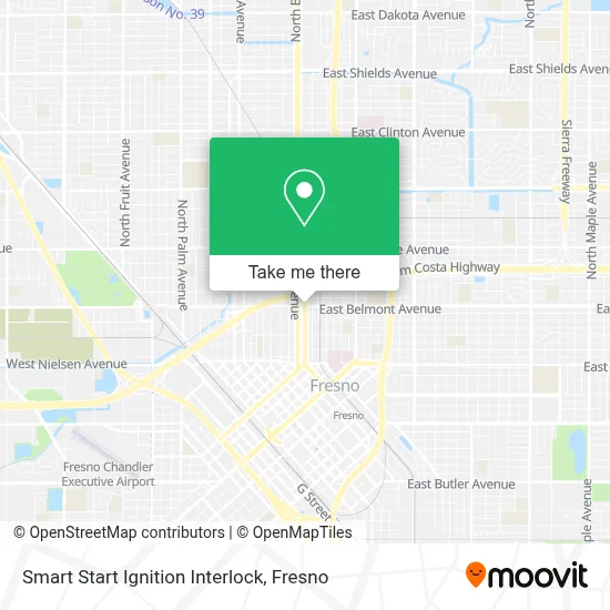 Smart Start Ignition Interlock map