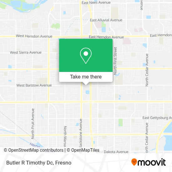 Butler R Timothy Dc map