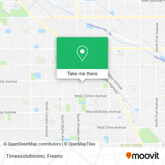 Timexsolutioninc map
