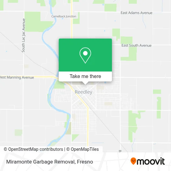 Miramonte Garbage Removal map